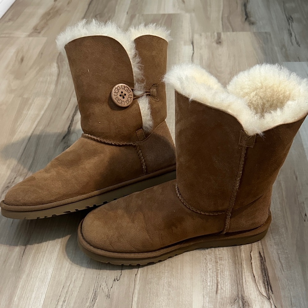 Brown UGG Lined Boots